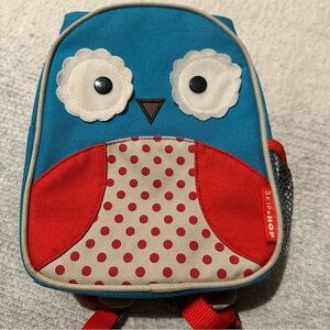 Skip Hop Zoo Owl Preschool Toddler Kids 9" Backpack (No Leash) - Mini